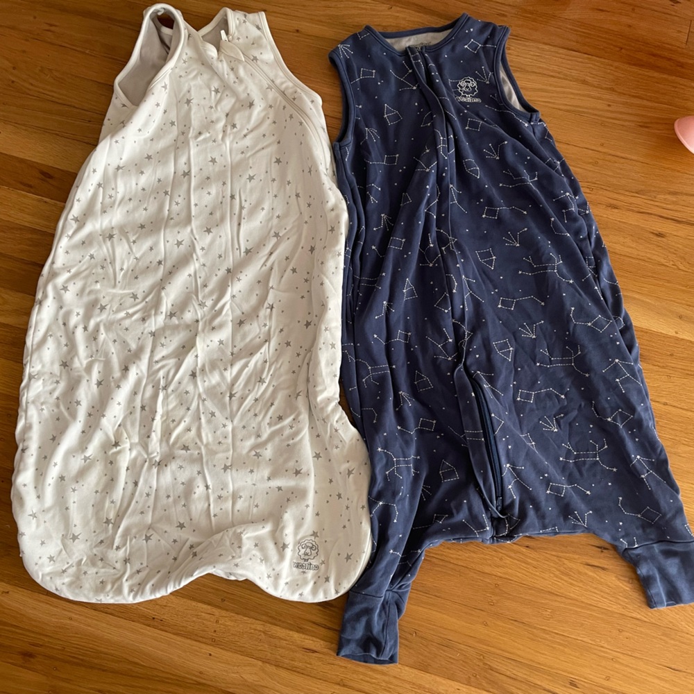 Woolino wool sleepbag set of 2 (6month -4yr)